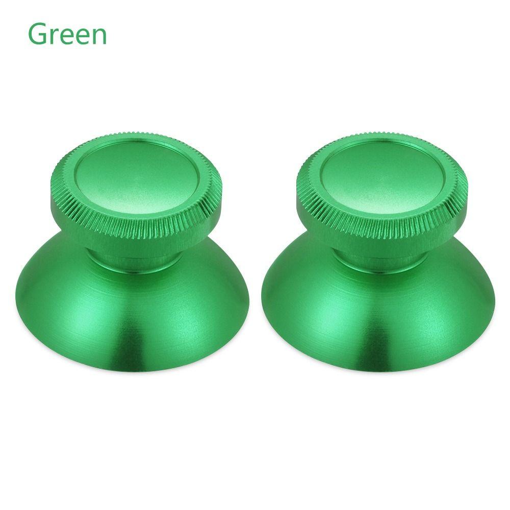 2pcs Game Metal Caps Cover Analog Thumbstick Controller Joystick Grip Aluminum