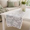 Easter Lace Table Runners, 72 Inch Spring Easter Eggs Table Runner, Easter Bunny Table Decorations for Home Dining Room, Easter Party Decorations and