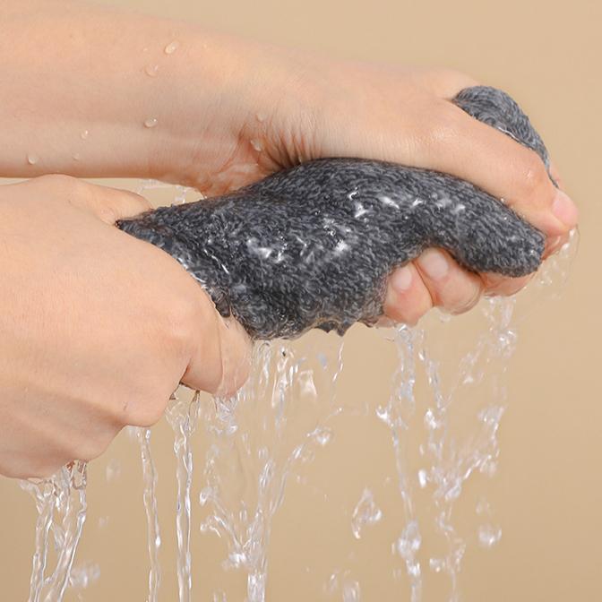 1/5/10Pcs Microfiber Kitchen Towel Bamboo Fier Towels for Kitchen Absorbent Cleaning Cloth Rags