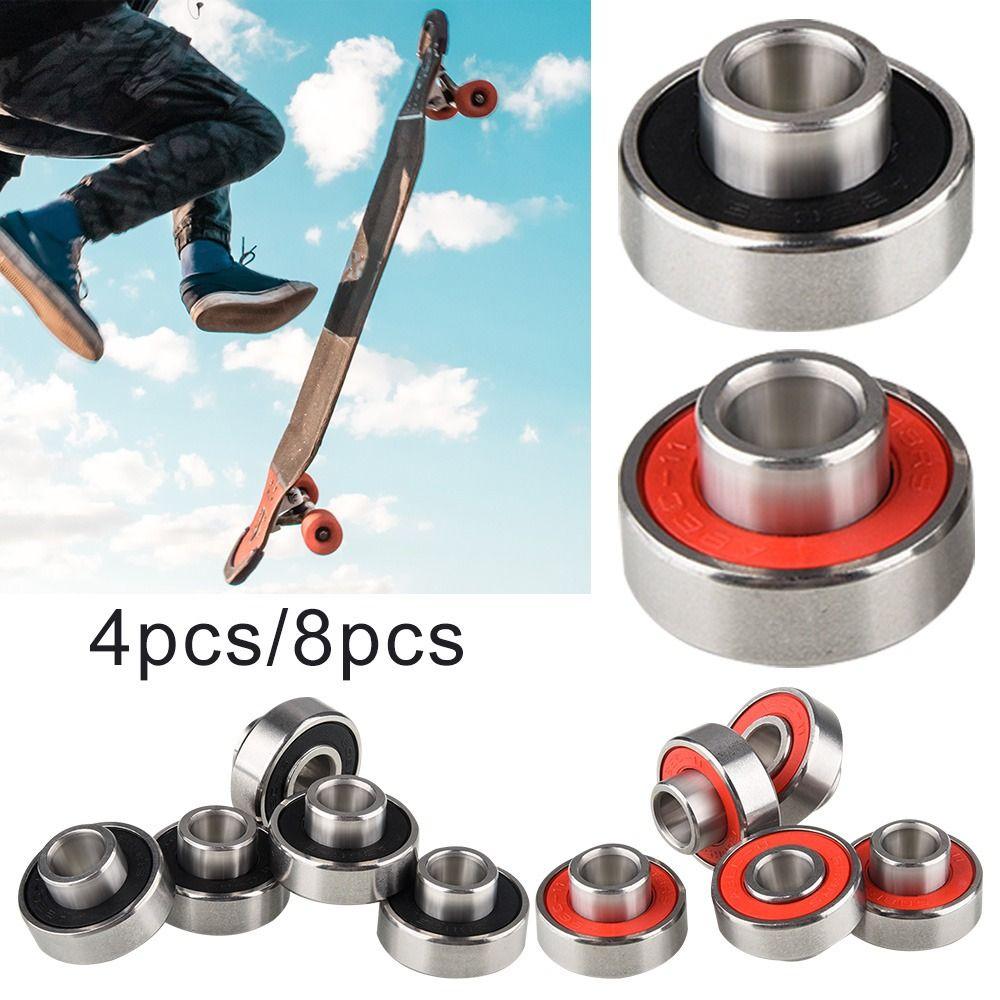 Durable High Speed 608-2RS Long Plate Skateboard Bearings Integrated Bearing Surfboard Bearing