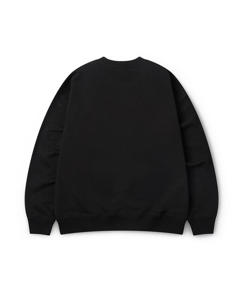 CAMEL WORK No.413 Caw Basic Logo Sweatshirt (Black)