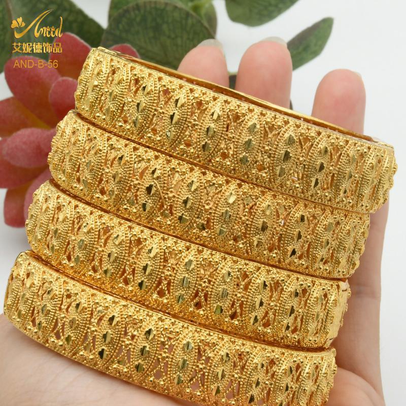 

Комплект ювелирных изделий Свадебный Дубай Невеста Браслет из сплава с золотым покрытием 24 К Эфиопский женский браслет из песочного золота