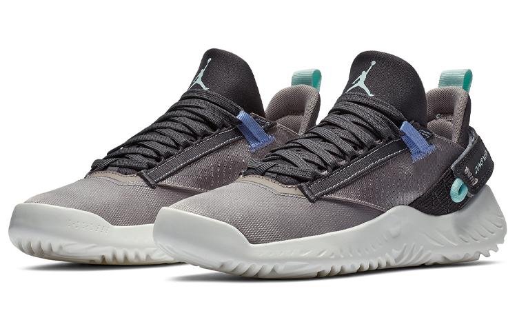 Jordan Proto 23 Fabric Slip Resistant Cushioning Low Top Children's Basketball Shoes AT3176-003