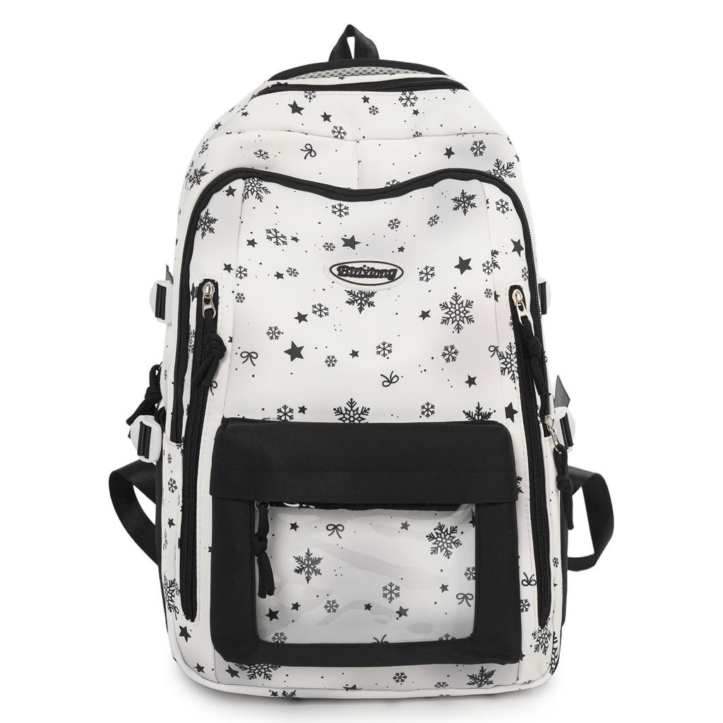 Schoolbag Japanese high-value schoolbag girl large-capacity Mori printed backpack cute junior high school student lightweight travel backpack