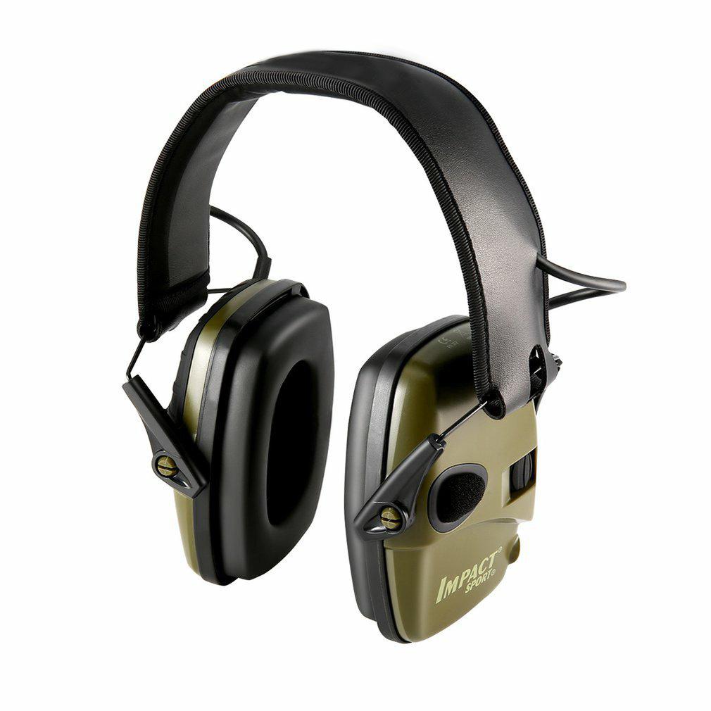 Tactical Electronic Shooting Earmuff Anti-noise Headphone Sound Amplification Hearing Protection Headset Foldable impact sports