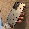 Love Heart Pattern Hard Case For Samsung S25 Ultra S23 FE S22 S24 S21 Plus Case Cover For Samsung Note 20 Ultra Case Funda