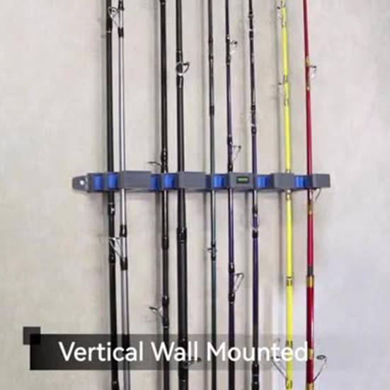 MUQZI Sports Accessory Durable Fishing Pole Holder Convenient Universal Sturdy