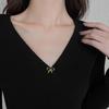 Exquisite Small Size Temperament Heart Brooches Pins For Women Lady Bow Knot Simplicity Flower Suit Clothing Accessories Gift