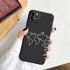 Luxury Popular Planes World Travel Phone Cases For Iphone 11 7 8 Plus X SE20 12 Case For Iphone 13 6s XR XS 11Pro Max Soft Cover