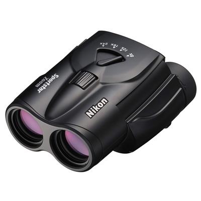 Nikon משקפת 8-24x25 פריזמה פורו שחורה Sportstar Zoom SPZ8-24X25BK