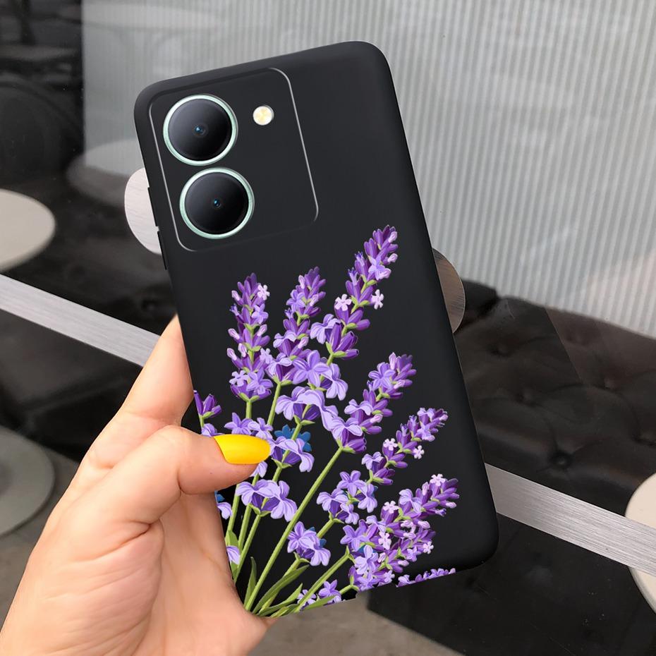 For Vivo Y36 Case 2023 Cute Love-heart Pattern Jelly Silicon Soft Phone Back Cases Cover For VivoY36 Y 36 4G 5G V2247