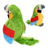 Plush Moves Your Voice Repeat Imitates Voice Gift Parrot Toys Talking Birds Fun Toys