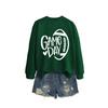 Women's Game Day Rugby Heart Long Sleeve Hoodie - Autumn/Winter Comfort