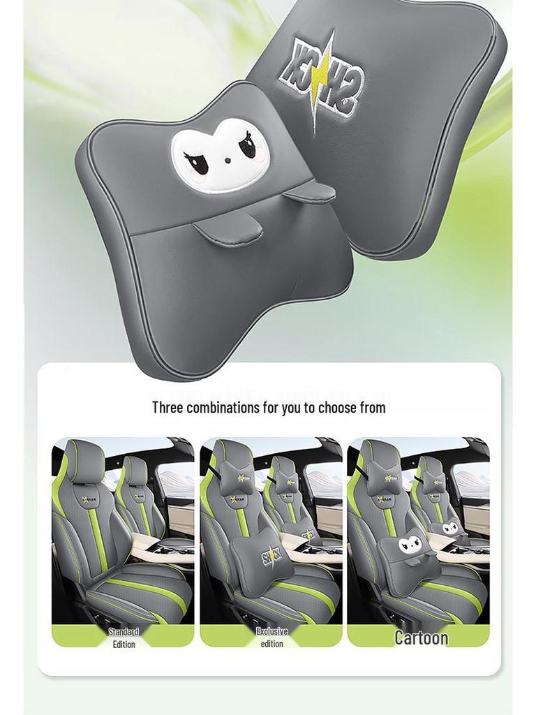 New Model Full Leather Car Seat Cushion for BYD Song L - Universal Four Seasons Use
