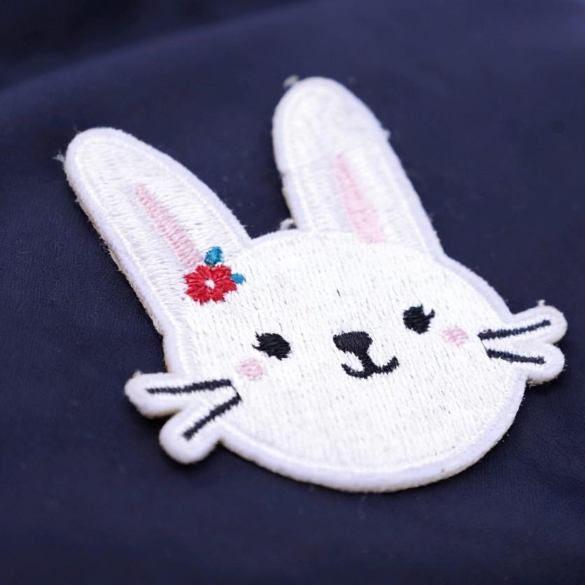 Cartoon Animal Head Embroidery Patches for Kids' Clothes and Bags