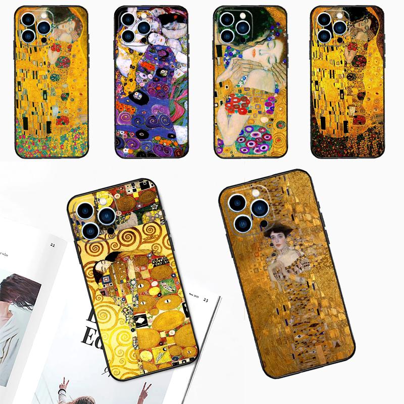 Starry Night Klimt Kiss Case For Xiaomi Redmi Note 14 13 12 11 10 9 15 Pro Plus Redmi 15C 14C 10C 12C 13C 15 Cover