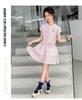 Girls' Set 2026 New Style Children's Fashionable Summer Thin Style Western Style Sleeveless T-shirt for Girls' Summer Clothes