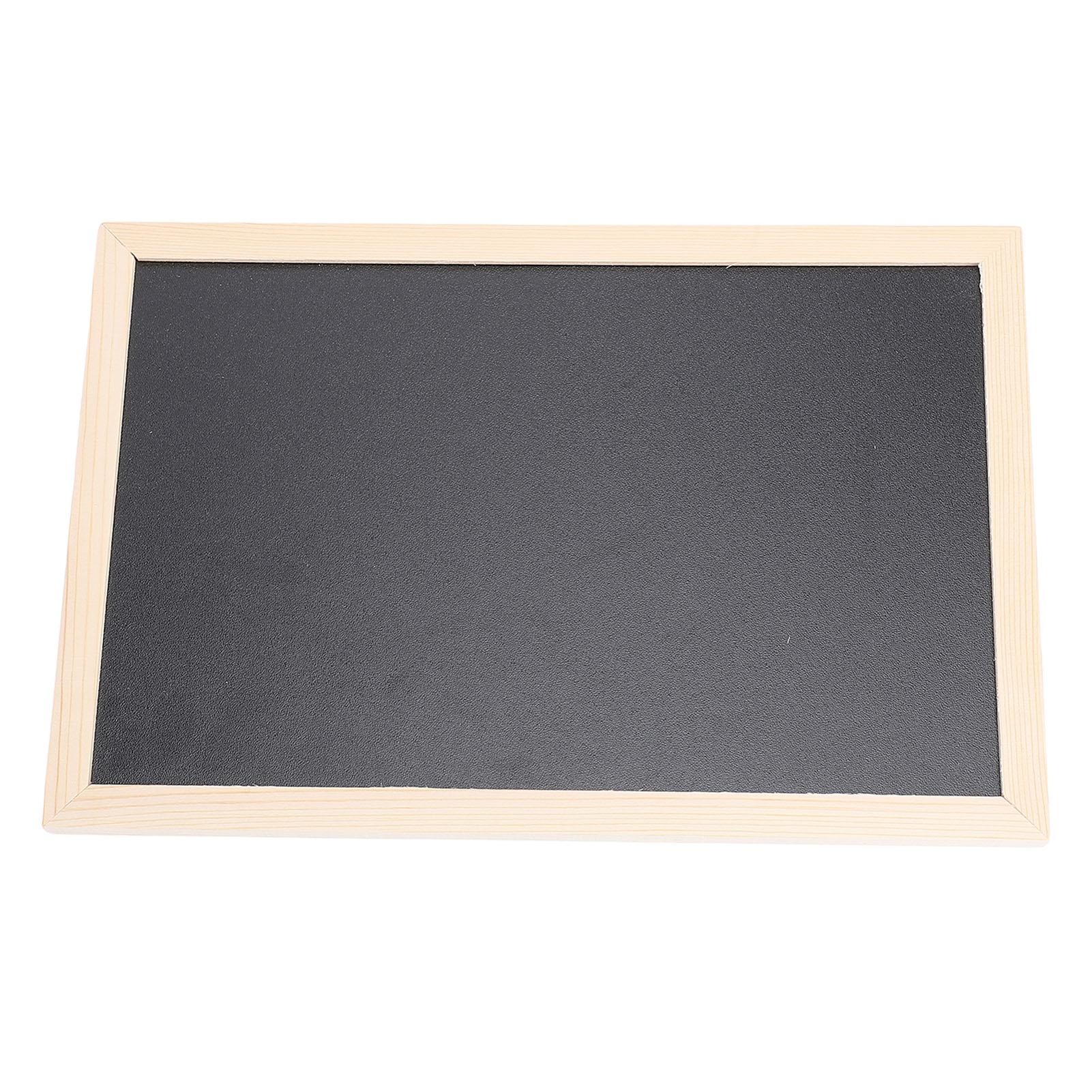 

2 шт. Доска для мела с деревянной рамкой, многоразовая доска для письма и рисования, в рамке, доска для мела с 6 шт.