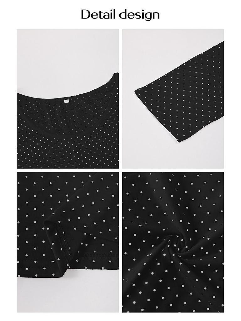Di Yun Women's Casual Long Sleeve Base Shirt - European & American Style, 2025 Autumn/Winter Collection.