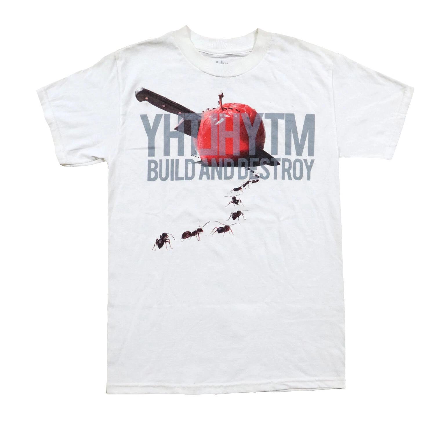 

Mighty Healthy Skateboard T-Shirt Ants White - Small M