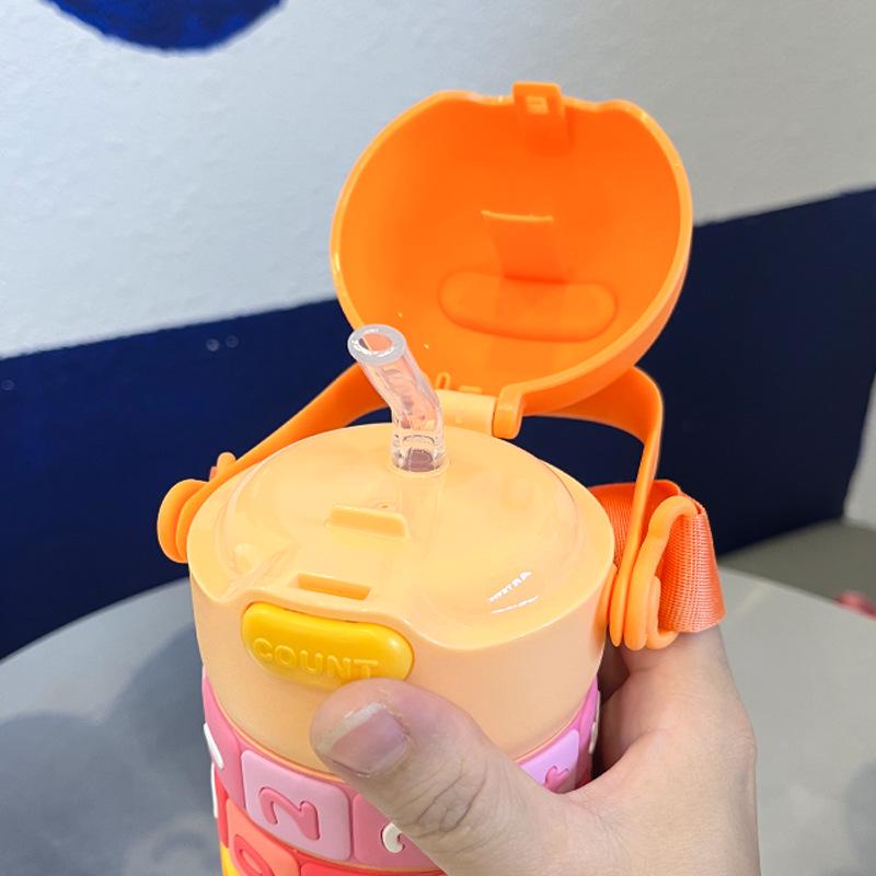 Portable Insulated Cup for Kindergarten Kids - 316 Stainless Steel, Large Capacity, Cute Design