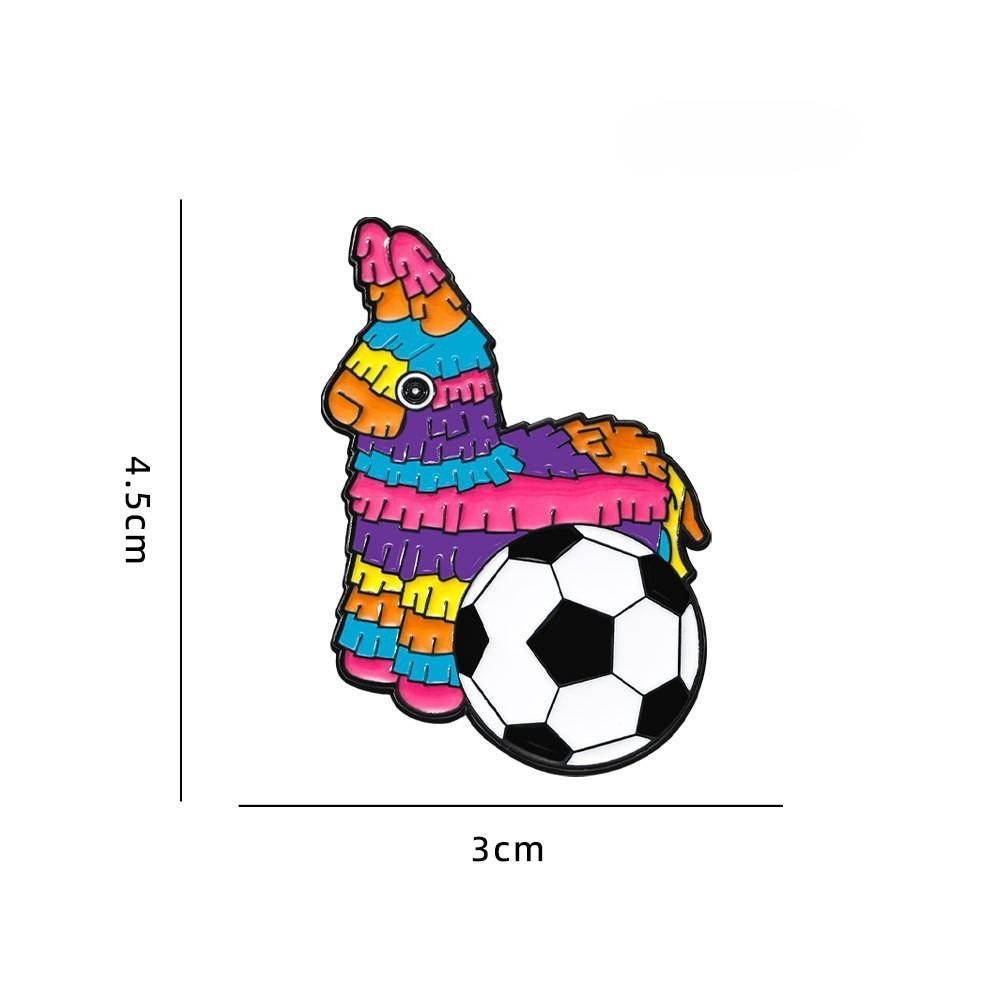1 peça distintivo de metal para basquete, futebol, badminton, mochila de estudante, chapéu, casaco jeans, decoração faça você mesmo, alfinetes de lapela, broche de casal para meninos