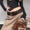 PU Leather Wide Waistband Vintage Grunge Sashes Fashion Women Belts  for Women