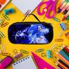 Anime Game Pencil Case Cartoon Pencil Bag with Zipper Pencil Case Organizer Pencil Pouch for Kids Boys Girls