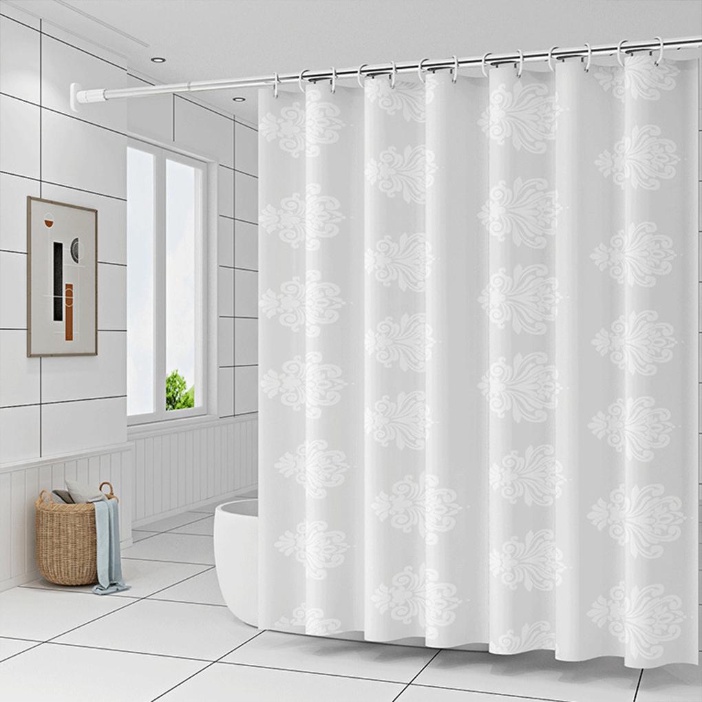 White Simple Living Room Curtains Durable And Long-Lasting Window Curtain Waterproof