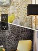 Aluminum Plastic Mosaic Tile Peel and Stick Self Adhesive Wall Sticker for Old Wall Renovation Living Room Entrance Decor