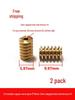0.5 Module Copper Worm Gear Helical Gear with 2mm-3mm Shaft Hole