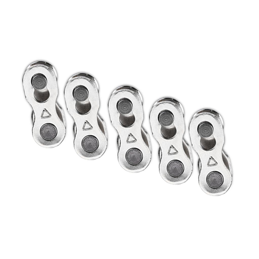 5 Pairs Heavy Duty Bike Quick Release Chain Mater Link Magic Joint Connector for 8/9/10 Speed