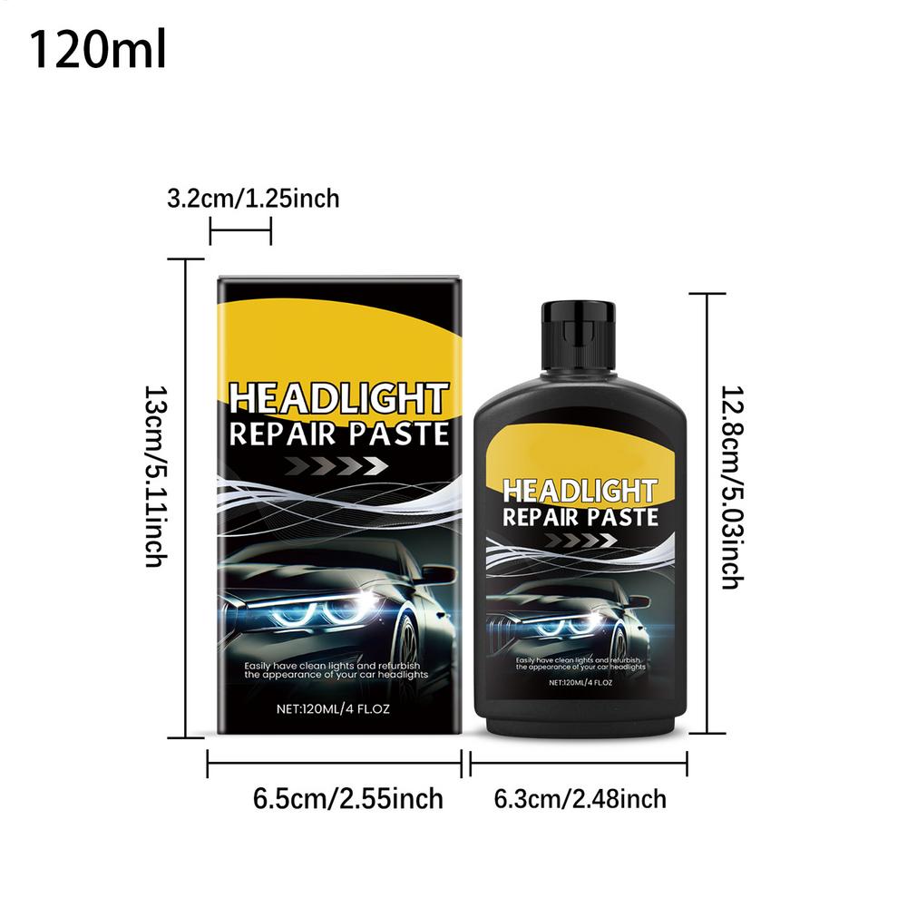 

Car Headlight Restoration Polishing Kits Headlamp Repair Kits Car Light Polisher Cleaning Paste Car Paint Care Refurbish Agent