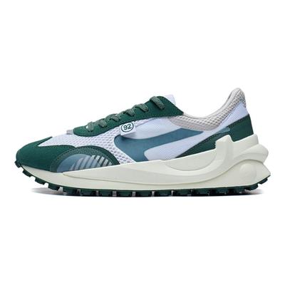 Li Ning Fangyuan Non-Slip Wear-Resistant Low-Top Sports Casual Shoes Men Sneakers White Green AGCT015-2