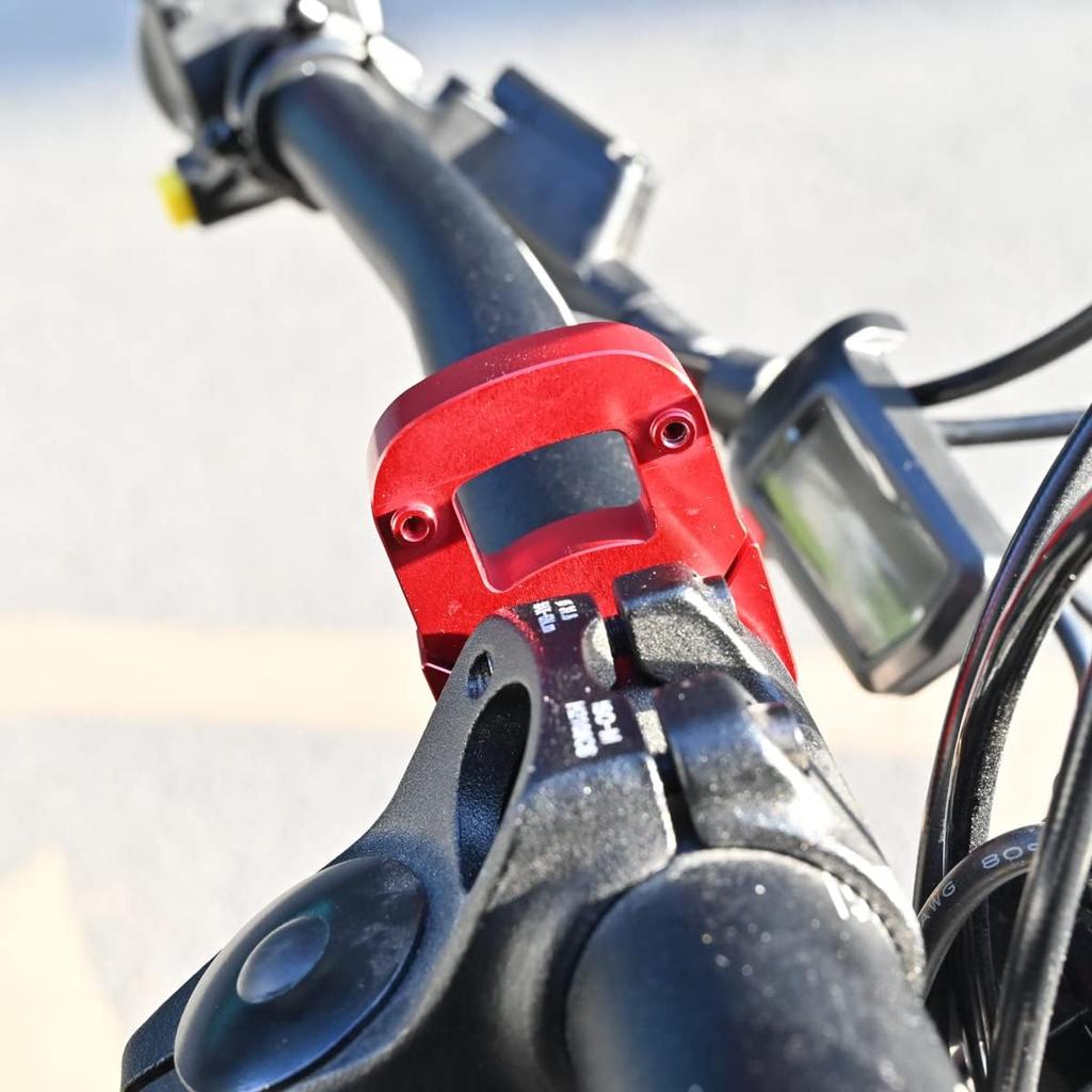 Speedo Relocation Mount,Aluminum Digital Display Relocation Bracket CNC Guard Cover Repositioning Tool for Sur Ron X/S Light Bee for Segway X260 X160