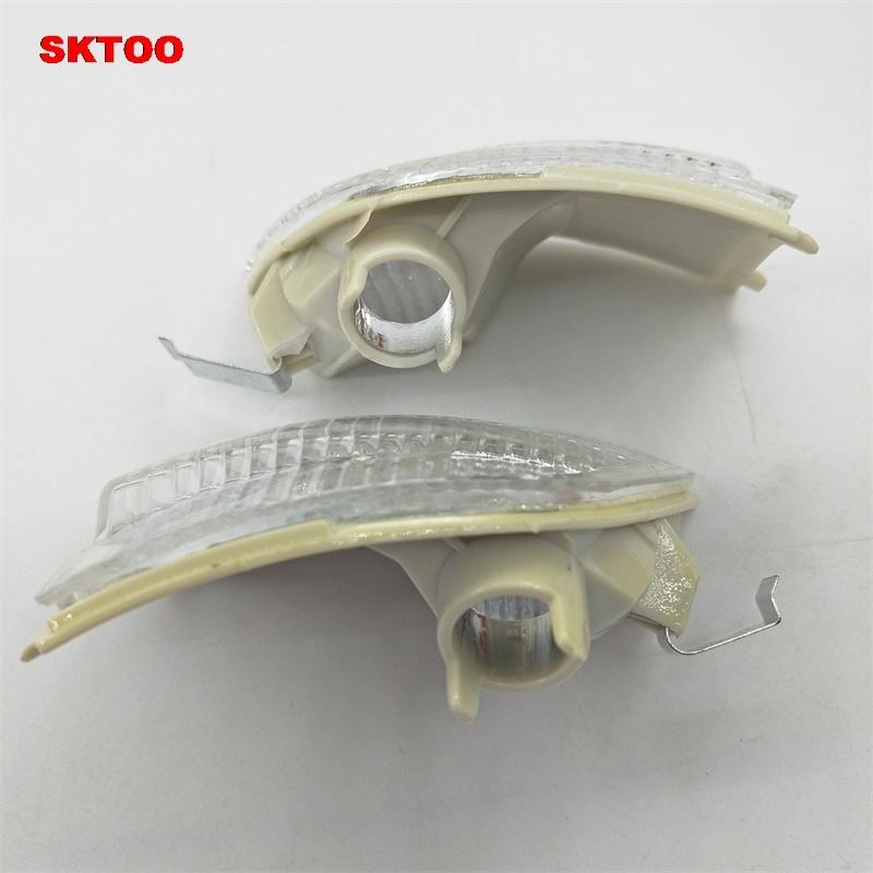 Rearview Mirror Turn Signal Side Mirror Lights  Indicator Car for Ford Focus 2003-2013 For C-MAX 2003-2010 Without Bulb