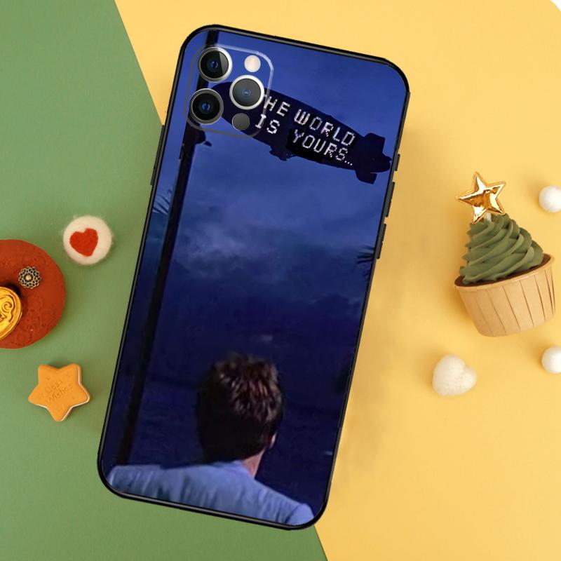 Scarface The World Is Yours Phone Case For iPhone 17 17Air 16 15 14 13 11 12 Pro Max 12 13 Mini 16E Shockproof Cover