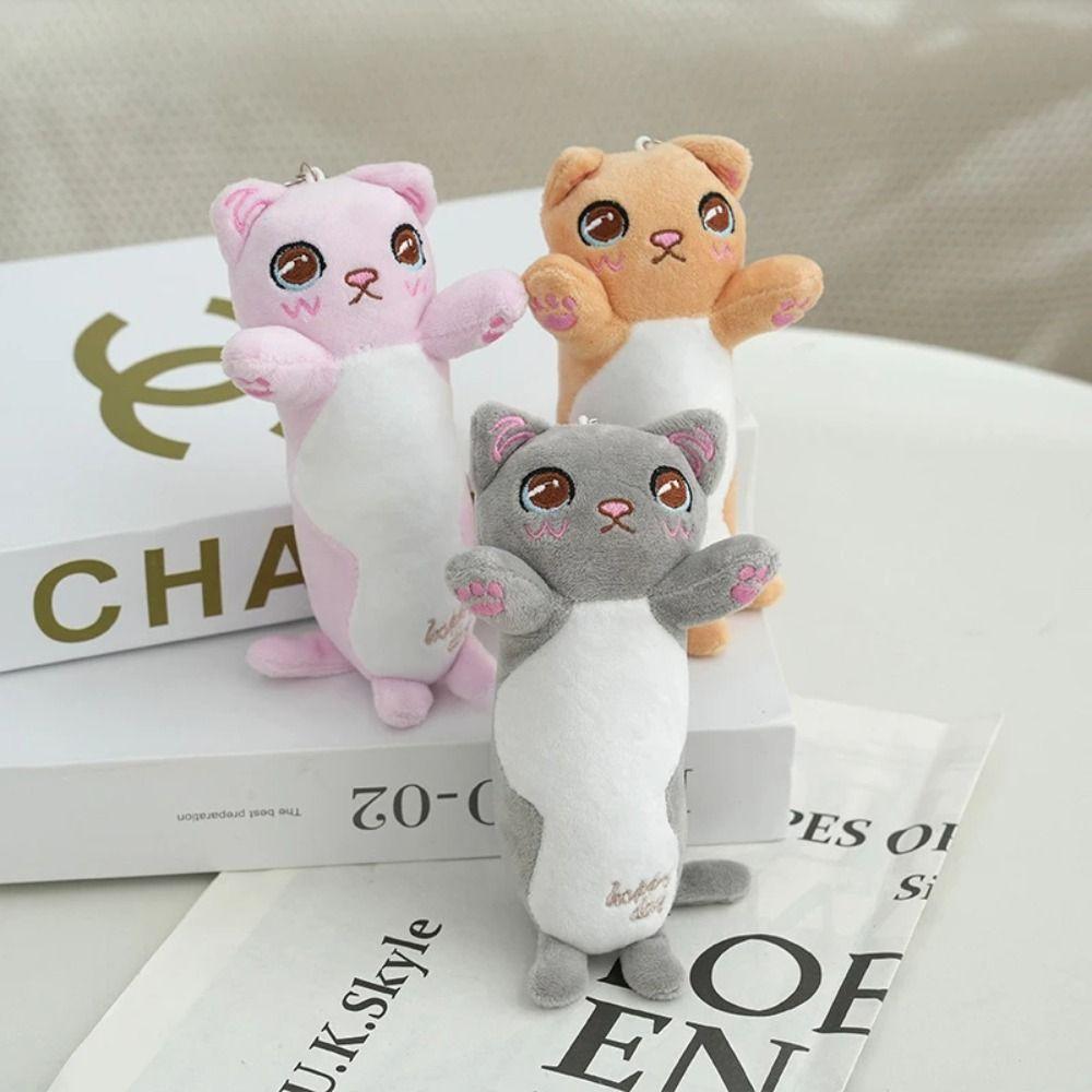 

Мягкая длинная кукла-кошка брелок длинная кошка длинная плюшевая игрушка кошка плюшевая сумка-брелок декоративная