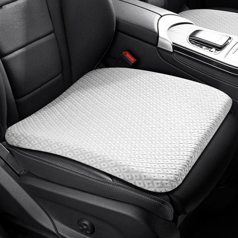 Memory Foam Car Seat Cushion for Summer, Suitable for Office and Car Use,Breathable and Cool Heightening Height Boost Mat