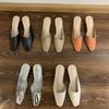 Elegant Square Heel Designer Slippers Women Comfortable Square Toe Slide Sandals Fashion Party Backless Dress Shoes for Ladies