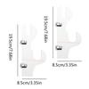 Wall Mounted Sword Hanger Holder Hangers Samurai Swords Storage Rack for Home Bedroom Living Room Decoration Display