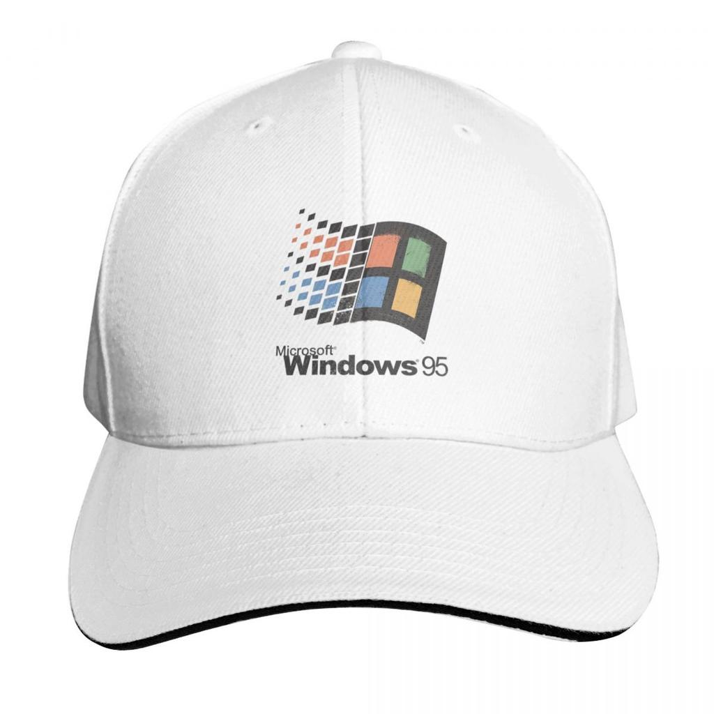 Windows 95 Geeks Nerd Kappe Mode Lässig Baseballkappen Verstellbarer Hut Hip Hop Sommer Unisex Baseballkappen
