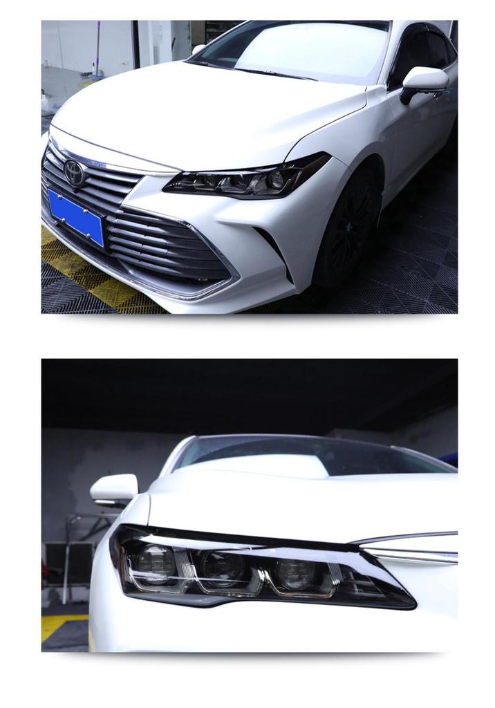 Toyota Corolla CROSS (21-26) Smoked Transparent Headlight Film - TPU