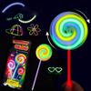 Party Fluorescence Light Glow Sticks Bracelets Necklaces Neon For Wedding Party Glow Sticks Colorful Glow Stick