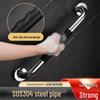 Stainless Steel Silicone Elderly & Hospital Armrest for Toilet and Bathtub