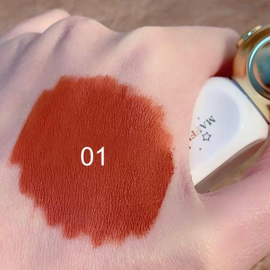 Texture Spacewalk Appearance Dual-use Velvet Matte Lip Paste for Girl