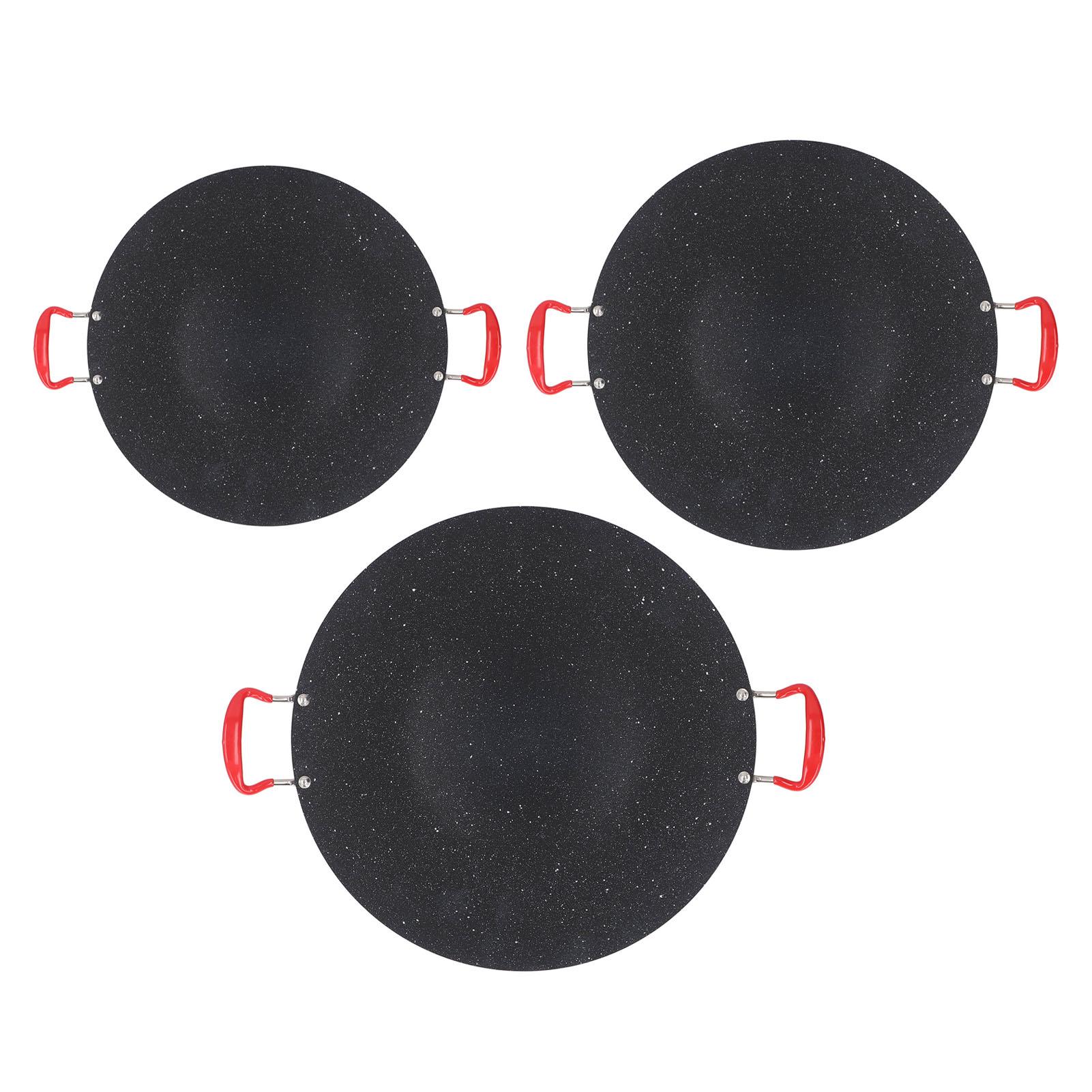 

Корейская сковорода-гриль с антипригарным покрытием, круглая, портативная, плоская, для барбекю, для кемпинга, дома, для барбекю S