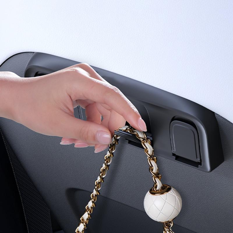 Car Back Seat Headrest Hooks Folding Car Seat Hook Car Bag Hooks Car Purse Hook Car Back Seat Hooks Storage Organizer Car
