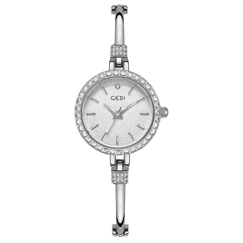 

Creative Bracelet Watch, Light Luxury Diamond-Encrusted High-End Exquisite Watch, Women S Small Waterproof Quartz Watch