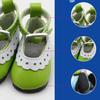 1 Paar Puppenschuhe Praktische Fähigkeit Hervorragende Verarbeitung Puppenhauszubehör Puppenschuhe Zubehör Mädchenpuppe für 12-Zoll-Puppe
